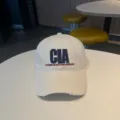 Βαμβακερό καπέλο μπέιζμπολ με κέντημα, casual μαλακό καπέλο ηλίου για καθημερινή χρήση. - Ρυθμιζόμενο / Μπεζ