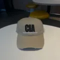Vintage gewassen honkbalpet met geborduurde letters, casual dad hat voor dames en heren stijlvol. - Verstelbaar / Khaki