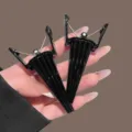 Black hair root volumizing clips for natural volume lift, professional duckbill hair styling pins. - 2 Pieces Pack / Black