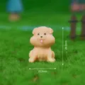 Miniature resin puppy dog figurine for micro landscape DIY desktop decoration and cute ornament. - Labrador