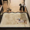 Cute cartoon dachshund entry mat, non-slip floor rug with cute dog pattern for home doorway. - Walking Dachshund