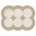 Cream style kitchen absorbent mat diatomaceous earth soft draining pad for table counter. - 30x40cm / Off White