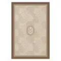 Vintage luxury PVC leather floor mat, waterproof non-slip entrance door rug for home. - 40x60cm / Vertical / Nansheng Series