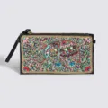 Bohemian beaded elephant clutch bag, ethnic PU leather single shoulder crossbody bag. - Beaded Clutch Style 7