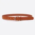Chain Half-Round Buckle Brown