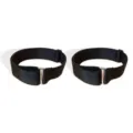Black elastic boot garter straps for women, stylish anti-slip leg harness accessory. - One Size / Simple Black