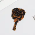 Acetate bow hand mirror portable vintage tortoise shell makeup mirror daily use - Square Mirror / Tortoise