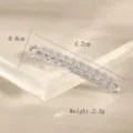 High quality luxury double connector charm for DIY bracelet necklace jewelry making accessories. - Silver Full Rhinestone Style (05)