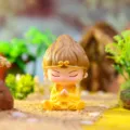 Mini resin monk figurine, cute cartoon decorative sculpture for car dashboard and desk decor. - B21 Wukong