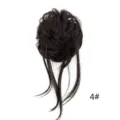Chignon sintetico con ciocche lunghe 4# elastico capelli sciolti morbido naturale - 4#