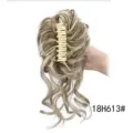 Chignon pince griffe extension cheveux synthetiques boucles queue de cheval 18H613#. - 18H613#