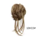 Chignon capelli sintetici spettinato con ciocche lunghe tonalità 10H15# - Colore 10H15#