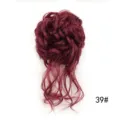 Chignon sintetico riccio con lunghe ciocche ondulate, colore 39#, splendida parrucca naturale. - Stile 39 Fenicottero Rosa
