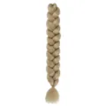 Jumbo braid hair extension synthetic blonde 165g long braided hair for hip hop styling - 15#