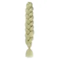 Jumbo braid hair synthetic extension light blonde hairpiece for stylish hip hop hairstyles - Bleach Blonde