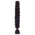 Dark purple jumbo braid hair extension, synthetic heat-resistant hair for hip-hop styles. - 850#