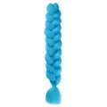 Blue Jumbo Braid Hair Synthetic Box Braids High Temperature Fiber Hair Extension 165g - A31
