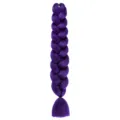 165g Jumbo Braid Hair Purple Synthetic Dreadlocks Hip Hop Braiding Hair Extensions - A34