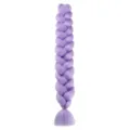Purple Jumbo Braid Synthetic Hair Extension Long Dreadlocks for Hip Hop Hair Styling - A36 Blue and White Floral