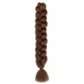 Brown 165g Jumbo Braid Hair Synthetic High Temperature Fiber for African Long Braids Wig - A37