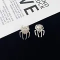 Silver spider lapel pin brooch retro style suit accessory for men and women fashion jewelry - Silver Spider (R104) / Silver