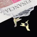 Elegant hummingbird enamel brooch alloy animal pin badge for women clothing details. - Hummingbird Brooch (R1117)