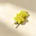 Bonita pinza de pelo de carambola tanghulu, pasador creativo con diseño de fruta para uso diario. - Pinza de Pico de Pato Brocheta Carambola