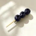 Bonita horquilla de pelo de arándano, pasador de fruta divertido para fotos y viajes. - Pinza de Pico de Pato Brocheta de Arándano