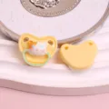 Süße Harz Katzen Schnuller Cabochons Flachrücken Anhänger für DIY Basteln Handyhülle Zubehör - Katze