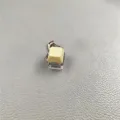 Porte-clés fidget jouet interrupteur clavier mécanique pendentif décompression portable - Macaron 1 touche (Jaune)