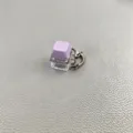 Porte-clés jouet anti-stress clavier interrupteur mécanique portable avec touche mauve. - Macaron 1 touche (Violet)