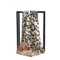 Sciarpa Quadrata (90 Sciarpa Seta) / 1 Pezzo (90*90cm) / Stampa leopardata beige