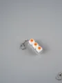 Decompression caramel bread key chain toy, portable finger stress relief pendant for bags. - 3-Button Bread Style / With Lights