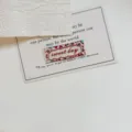 Koreaanse stijl geborduurd geweven label DIY handgemaakte kleding sweet day patch. - Zoete Letters (zm1468)