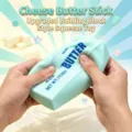 Slow rebound butter shaped squeeze toy, stress relief toy for kids and adults, fun hand toy. - Mint Green Cheese Bar