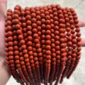Rote Jaspis Perlen runde Edelstein Perlen fuer DIY Schmuckherstellung Handwerk Detailansicht. - 4MM/Strang (Ca. 88 Perlen) / 5A Natürlicher roter Stein runde Perlen