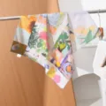 Βαμβακερό καλλιτεχνικό τετράγωνο μαντήλι με λουλούδια, vintage τύπωμα γυναικείο άνοιξη καλοκαίρι. - 63x63cm / Στυλ Νεκρή Φύση Ανθικό Φρούτο (#772)
