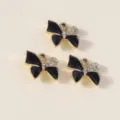 10 Pieces/Pack / Gold Black