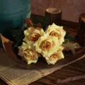 Artificial yellow rose bouquet fake flowers for home wedding decor photography props - Yellow