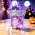 Halloween squishy toy sensory stress relief cute ghost purple maltose ice cube fidget toy - 4.5cm Ice Cube 100g / Ghost (OPP Bag)