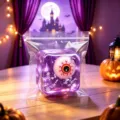 Halloween eyeball squeeze toy slow rebound purple ice cube stress relief novelty toy variant - 4.5cm Ice Cube 100g / Eyeball (OPP Bag)