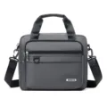 Herren Business Freizeit Umhängetasche grau wasserdichte Nylon Laptoptasche Aktentasche - Grau