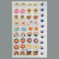Adorables autocollants d'ongles pour enfants arc-en-ciel licorne bricolage art d'ongles - Style Licorne Arc-en-ciel (CD3-26054)