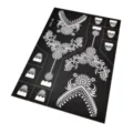 Pochoir tatouage henne indien autocollant creux reutilisable art corporel mehndi modele - Style Floral Mandala (WS3-26024)