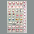 Jolis autocollants d'ongles pour enfants, stickers imperméables chat et cœur DIY. - Style Chat Mignon (CD3-26058)