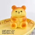 Joli jouet squishy ours rebond lent en PU souple animal soulagement du stress mignon - Style Grand Ours Assis