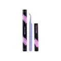 DIY segmented eyelash extension glue kit with dual-ended bond, seal, remover and tweezers. - Glue + Remover + Sharp Tweezer Set / Purple Print