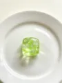 Green square ice cube stress relief toy, soft elastic silicone sensory squishy toy. - 3cm / Green Snowflake Ice Cube