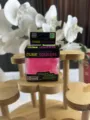 Roze kubus knijpspeelgoed zacht rubber antistress speelgoed voor kinderen en ontspanning. - Roze Sneeuwvlok Kleurdoos Verpakking