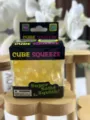 Zomer verfrissend waterkubus knijp speelgoed zacht rubber elastisch stress relief doos - Geel Sneeuwvlok Kleurdoos Verpakking